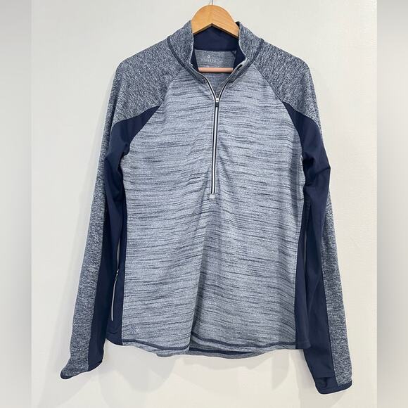 Athleta Running Wild Half Zip XL - Picture 2 of 9